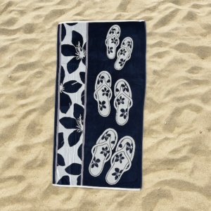 Serviette Tongs marine