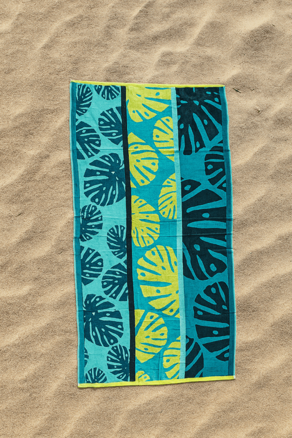 Serviette Moorea turquoise